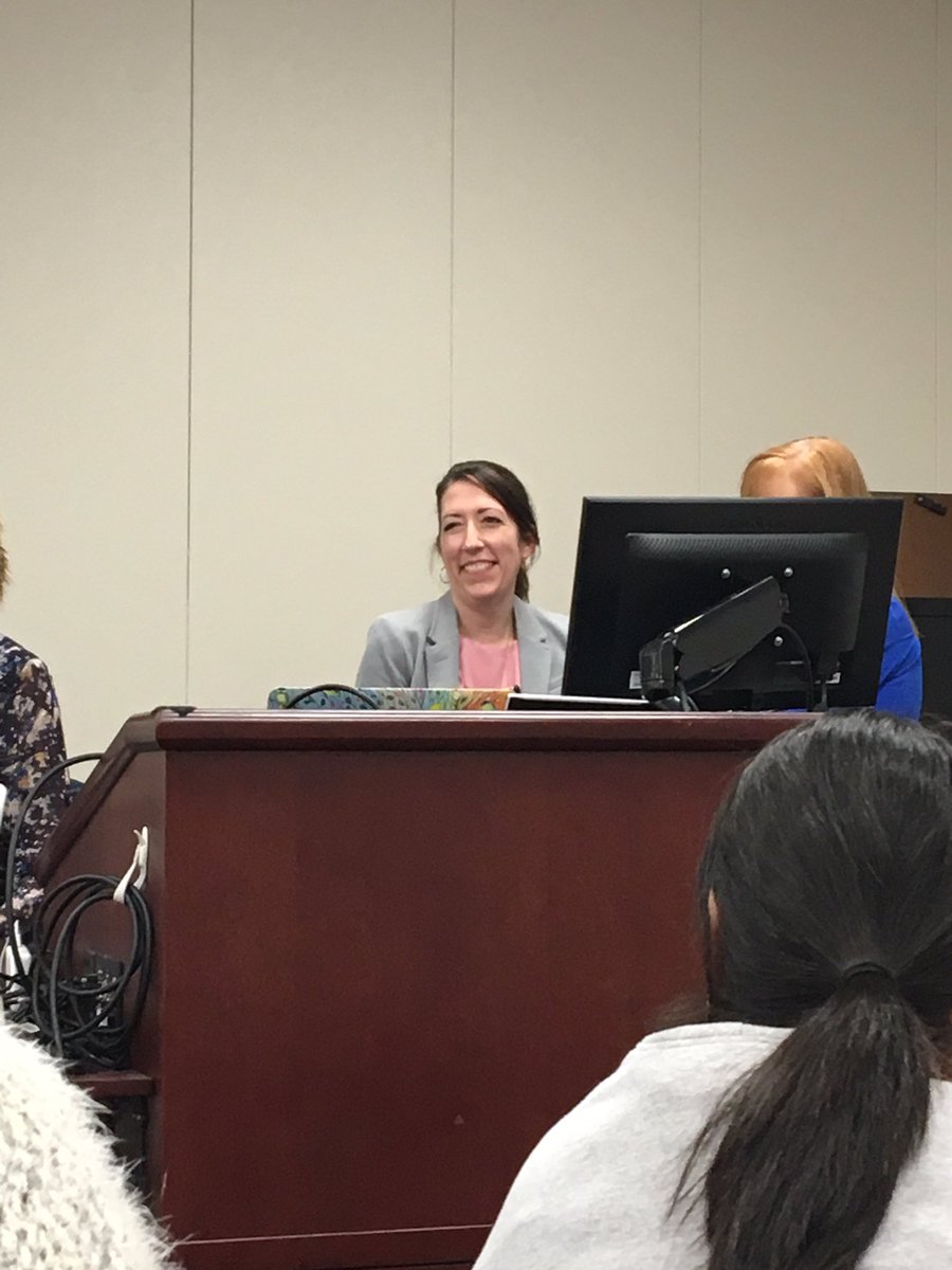 Katy SLPs can do it all, even helping when technology fails at a seminar #dogreatthings #KatySLP