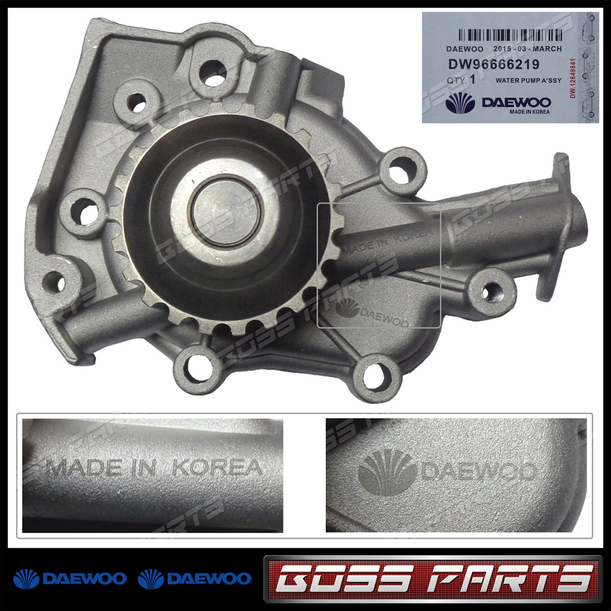 InvBossParts's tweet image. Bomba de Agua Spark