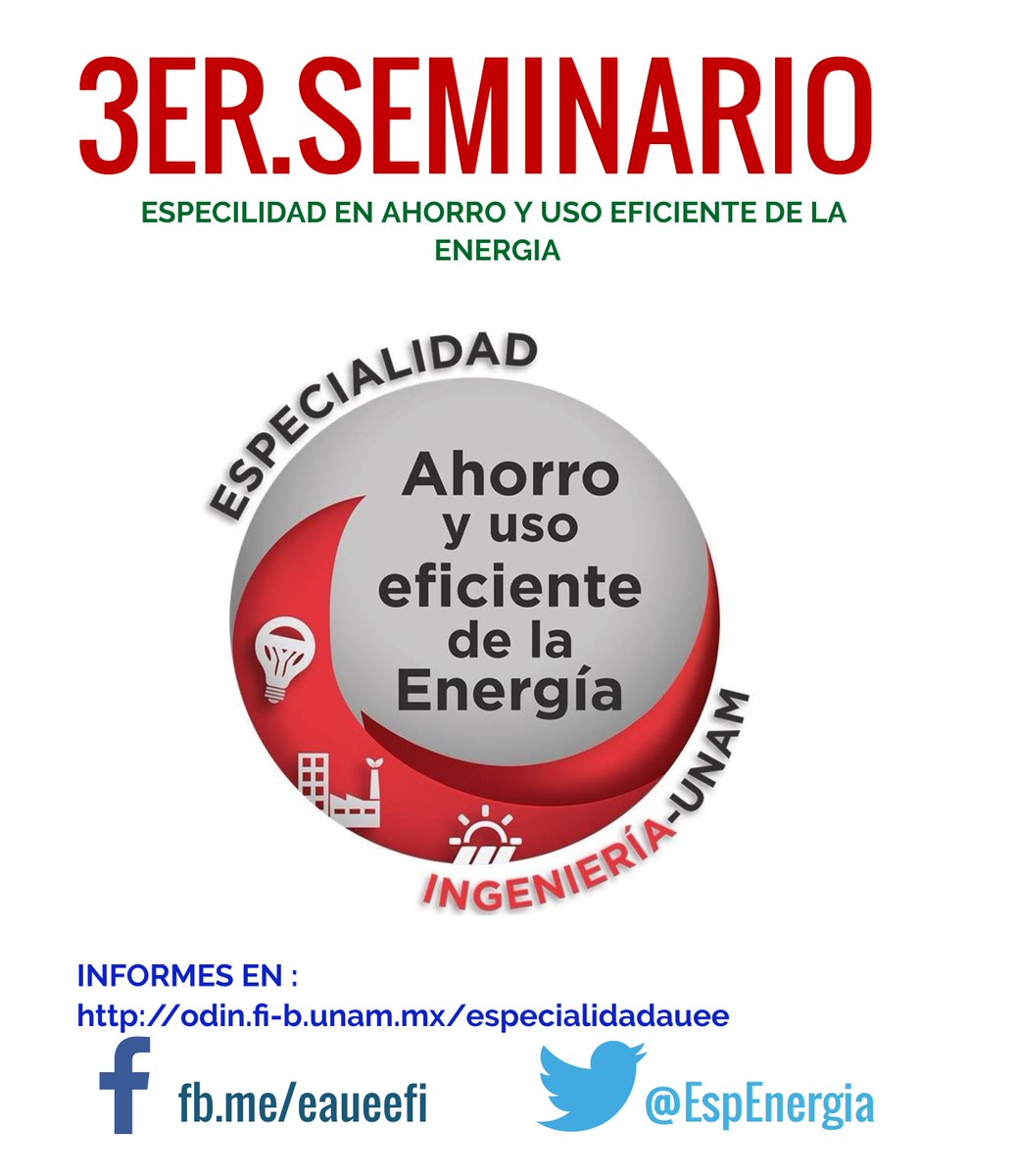 INFORMES:
WEB: odin.fi-b.unam.mx/especialidadau…
FACEBOOK: fb.me/EAUEEFI

SOLO PARA ALUMNOS DE LA ESPECIALIDAD