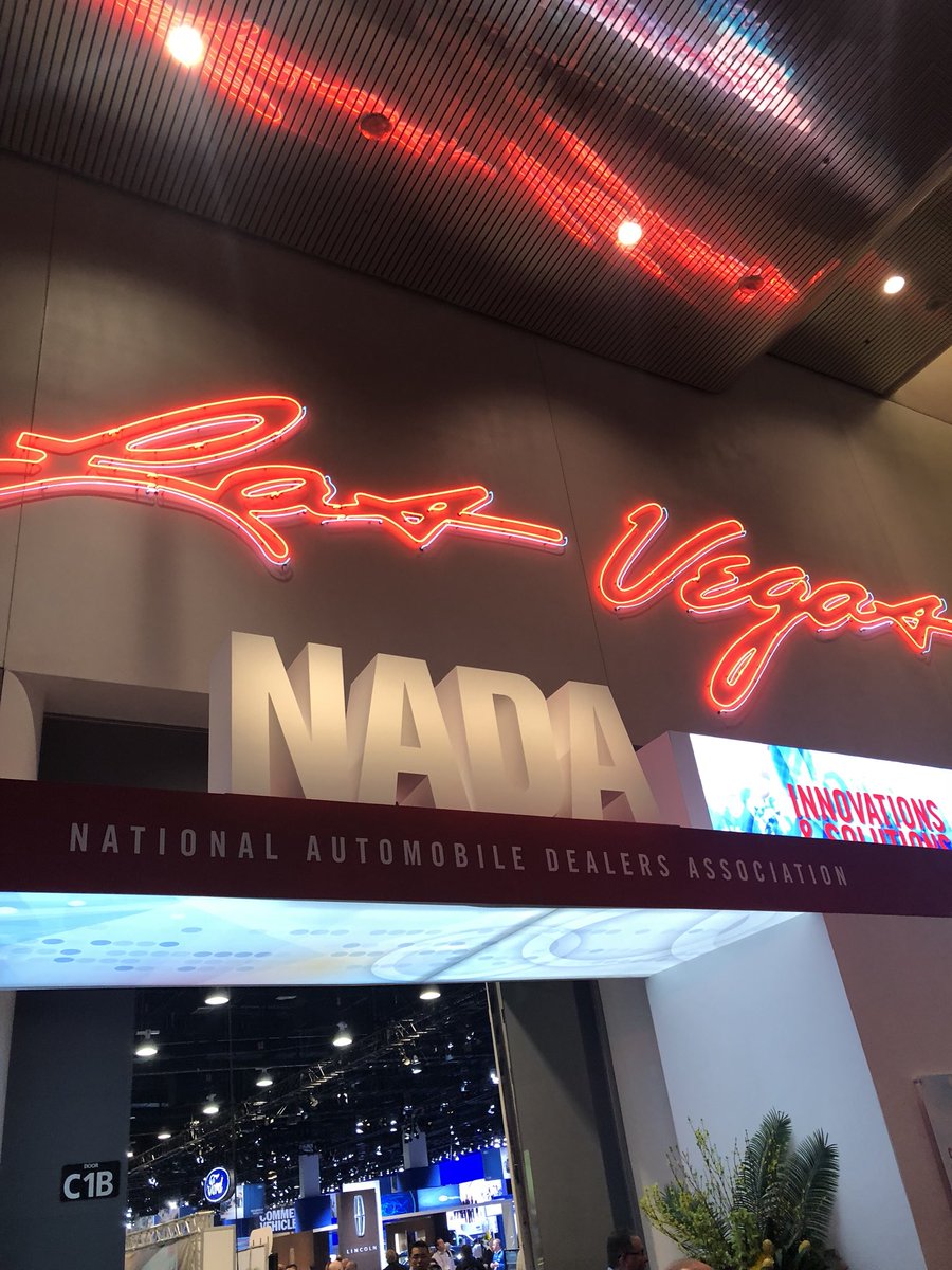 ZEVauto's tweet photo. We made it to #NADA2018 ! We are excited to talk to dealers about how to sell more electric cars! https://t.co/wF8YvVY5d7