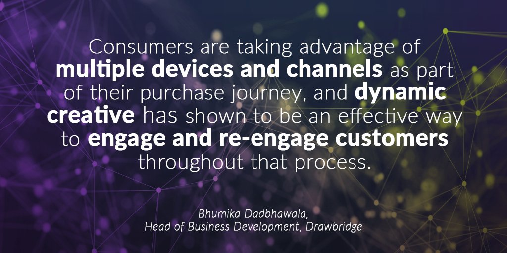 Jivox's tweet image. #Crossdevice experiences are the need of the hour and dynamic creative provides #brands the opportunity to engage #customers at every stage of their journey buff.ly/2pizkNP #omnichannel @Drawbridge