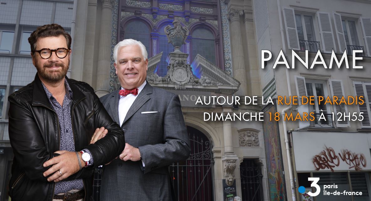Au programme demain dans <a href="/panamef3/">Paname / France 3 Paris IDF</a> à 12h55 sur <a href="/France3Paris/">France 3 Paris/Ile-de-France</a> 
 👉  📺 bit.ly/2FQi899 
<a href="/Kissbankers/">KissKissBankBank</a> <a href="/LeManoirDeParis/">Manoir de Paris</a>
<a href="/yvanh/">yvan hallouin</a> <a href="/LeBelOrdinaire/">Le Bel ordinaire</a> #paris