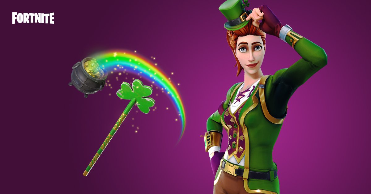 fortniteverified account - fortnite pot o gold pickaxe