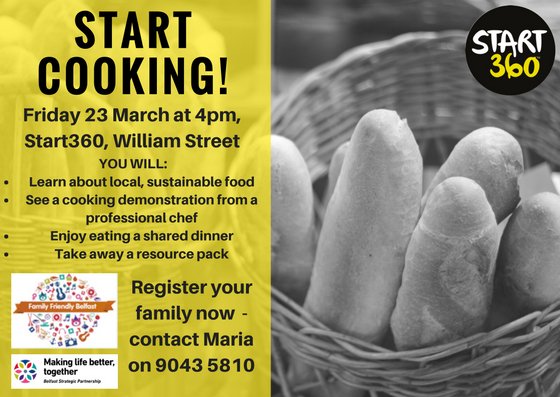 Start Cooking! We've room for a few more at our event next Friday!