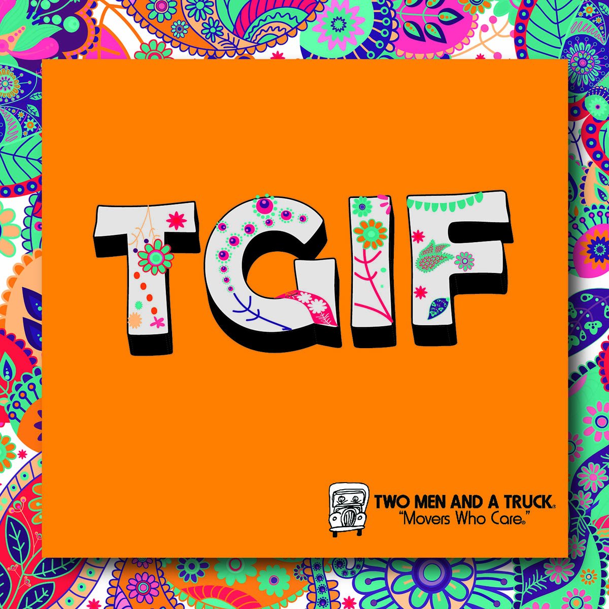 Every one Stand Up and Cheer.  It's FRIDAY!