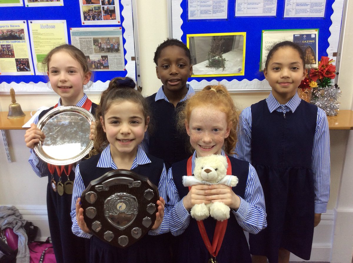 Mrs Foord handed out an ISGA shield, plate and medals to some of the Junior Gymnastics squad.  Good luck to the girls who are competing this weekend at The Milano finals.