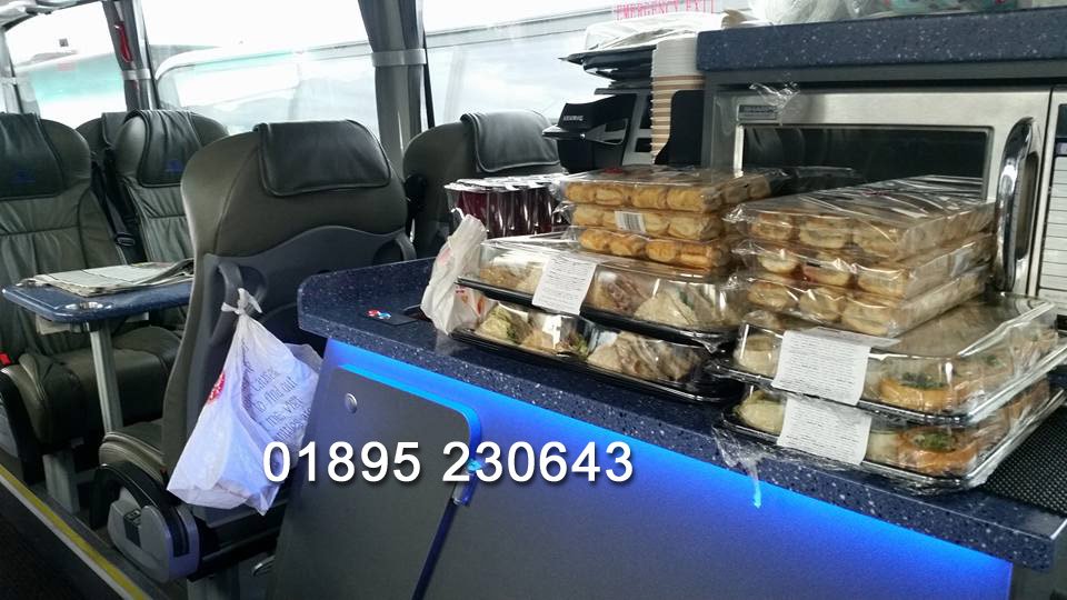 mchcoaches's tweet photo. Our new VIP class coach at Cheltenham races today with Slough based Mitchellson Formwork &amp; Civil Engineering stocked up with snacks and hot drinks.  #FestivalWatch https://t.co/kJvR99X2Kz