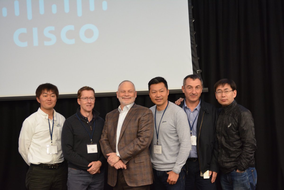 NealeRowe's tweet photo. Introduced some of our best engineers to Joe Pinto at Cisco Escalation Summit. Thank you Joe for your time. https://t.co/aueQuI8nMI