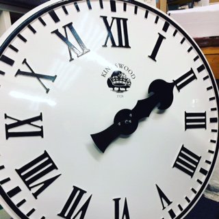 graysonclocks's tweet photo. Another Pavilion dial done,
logo installed and hands being fitted now, clock to be run over the weekend using our GM2 master clock.
Great job, lovely finish and at an even better Price...
#clocks #mainspowered #towerclocks #sportspavilion #dial #jobwelldone https://t.co/Cs8sUHtZiJ
