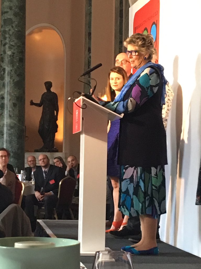 Best Entertainment Series is picked up by #GBBO. I've tweeted this ahead of Prue Leith. #BPGAwards
