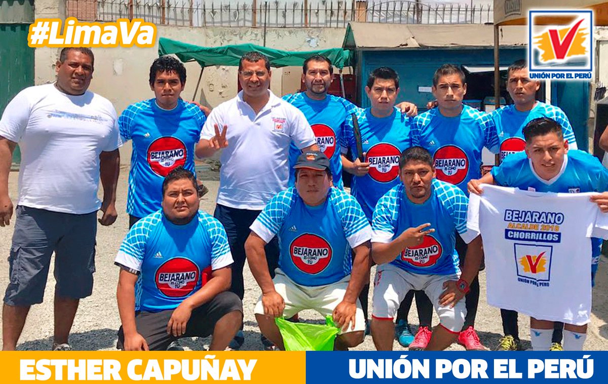 limavaoficial's tweet photo. Ricardo Bejarano es un Chorrillano de corazón. Deportitas y vecinos ya le dan su respaldo. #EstherCapuñay #UniónPorElPerú #LimaVa https://t.co/OyOQw8HX2B