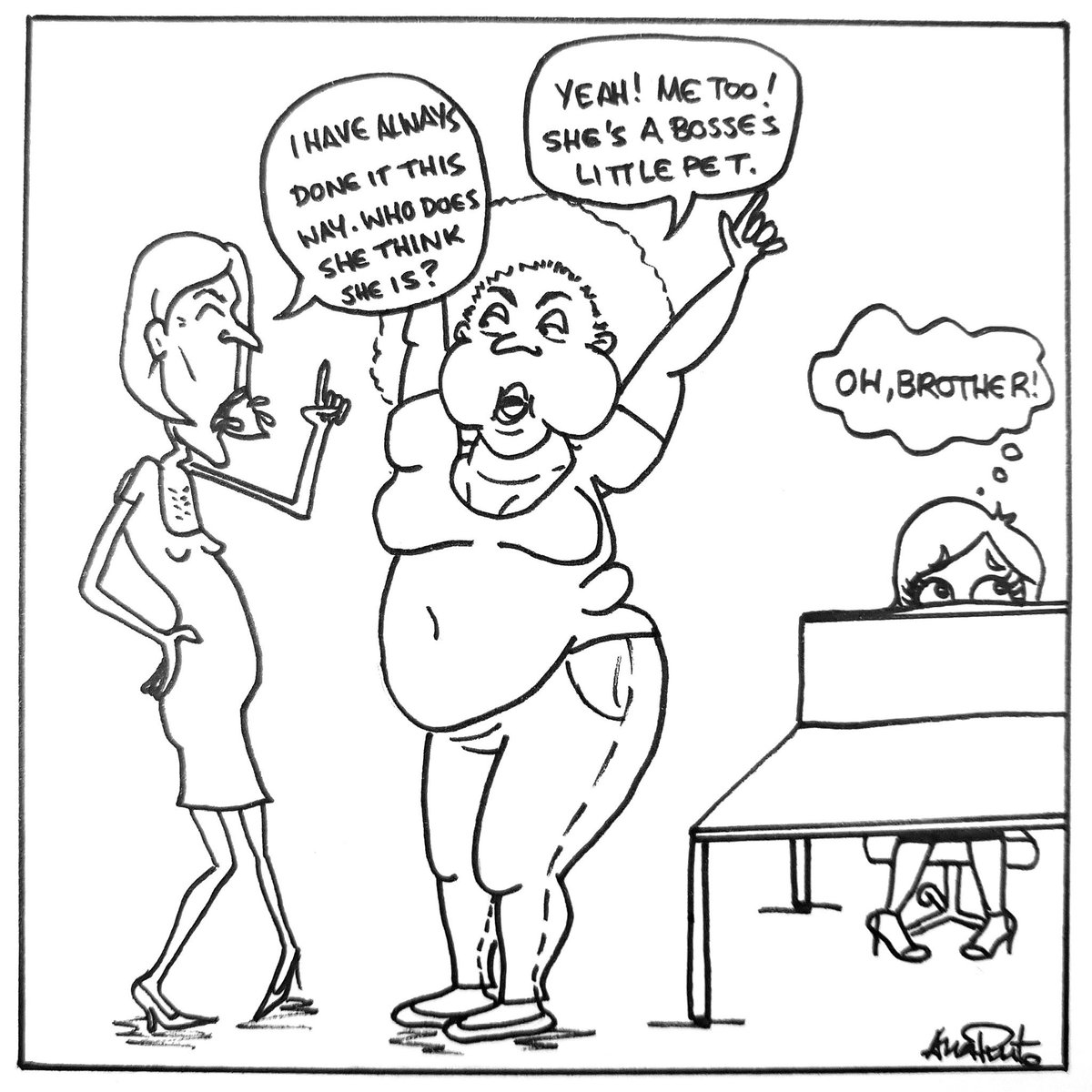 afriq_Ana's tweet photo. When you've been doing something wrong for 8 years, you've just been doing something wrong for 8 years. It doesn't magically make it right. #getoveryourself #officelife #basicbitches #ratchet #thingspeoplesay #socialcriticism for more #doodles follow @i.r.doodle on instagram https://t.co/IgH7qXpXGr