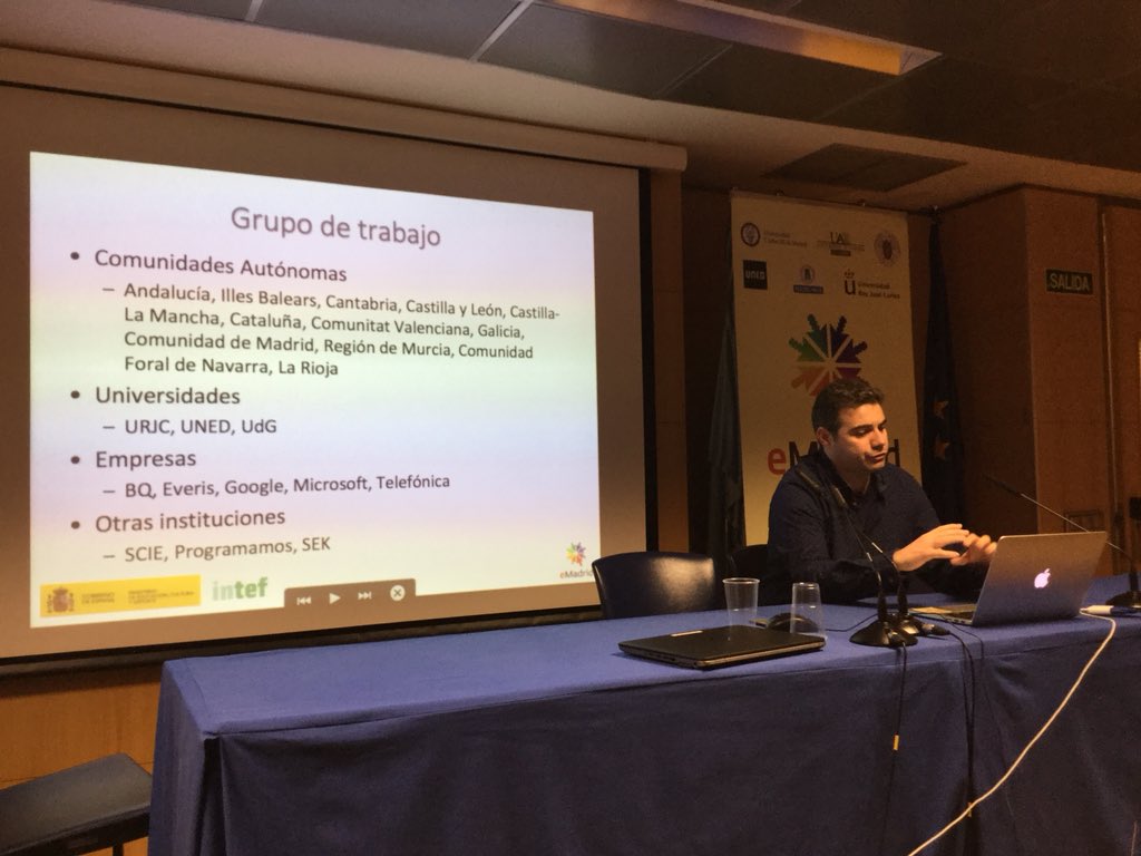 emadridnet's tweet image. Introducir la programación por primera vez en asignaturas más “sencillas” permite obtener mejores resultados, la experiencia para los alumnos es mucho más satisfactoria, subraya @J_MorenoL #CodeEducaLAB #emadridnet