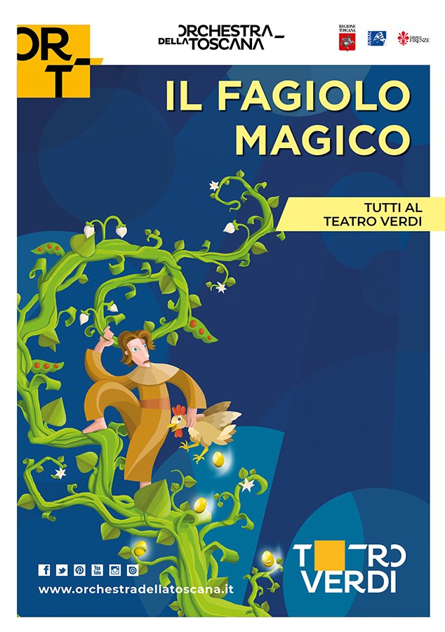 Domani 17 Marzo ore 16.30 va in scena al <a href="/teatroverdifi/">Teatro Verdi Firenze</a> con "Il Fagiolo Magico", uno straordinario progetto che ha coinvolto più di 150 ragazzi.  Biglietti da 8€ ➡️ goo.gl/JBGhH6 #ORT #VerdiFirenze