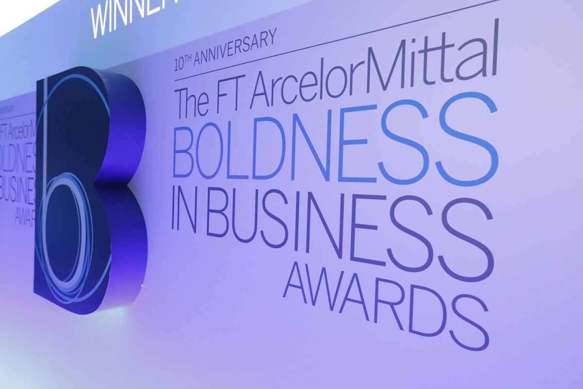 ofo_bicycleUK's tweet photo. We were delighted to be nominated in the Entrepreneurship category at this year's @FT ArcelorMittal Boldness in Business Awards. Congratulations to @WheelysCafe on their win, and to all other winners and nominees. #FTBoldness https://t.co/n40NaY14bx