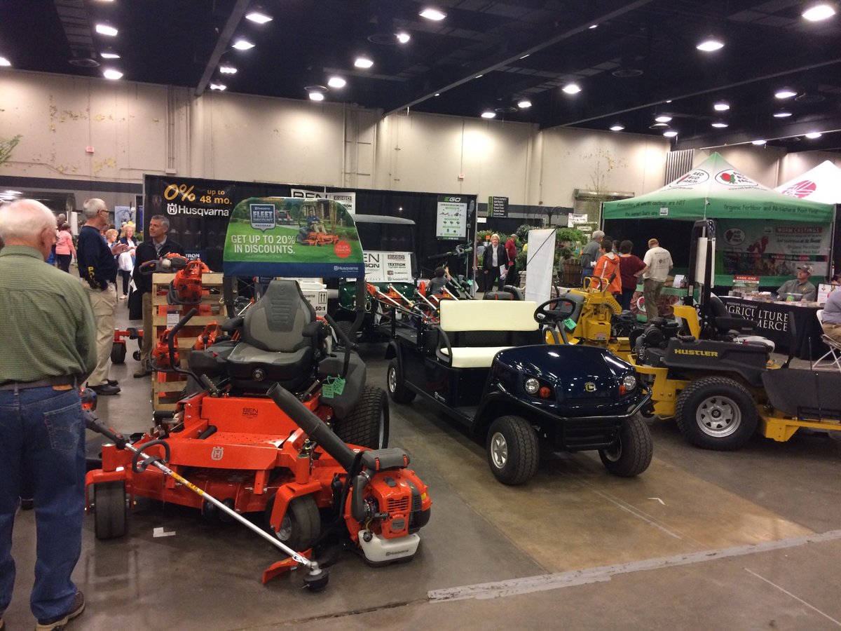Join us today through Sunday at the Garden Extravaganza - Mississippi Garden &amp; Patio Show located in the Trade Mart. Take advantage of super show specials &amp; see the latest from <a href="/CushmanVehicles/">Cushman Vehicles</a> <a href="/HusqvarnaUSA/">HusqvarnaUSA</a> <a href="/HustlerTurf/">Hustler Turf</a> <a href="/EGOPowerPlus/">EGO</a> #ReadytoWork