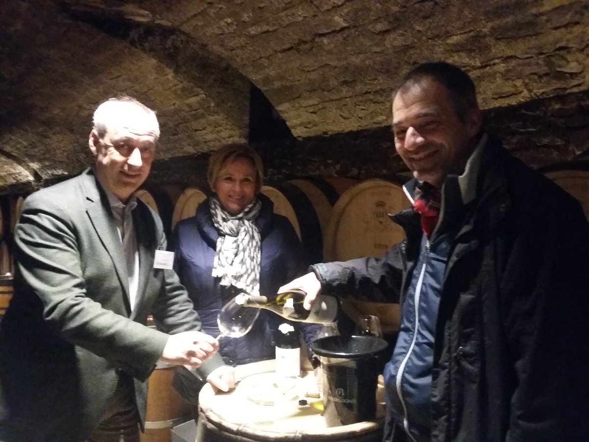 yolandecoent's tweet photo. #ClosFrantin En cave, tapis rouge pour dégustations GrandsCrus 2015 au plus proche des vignerons #wine #BourgogneGJB https://t.co/jlK2qTXy0l