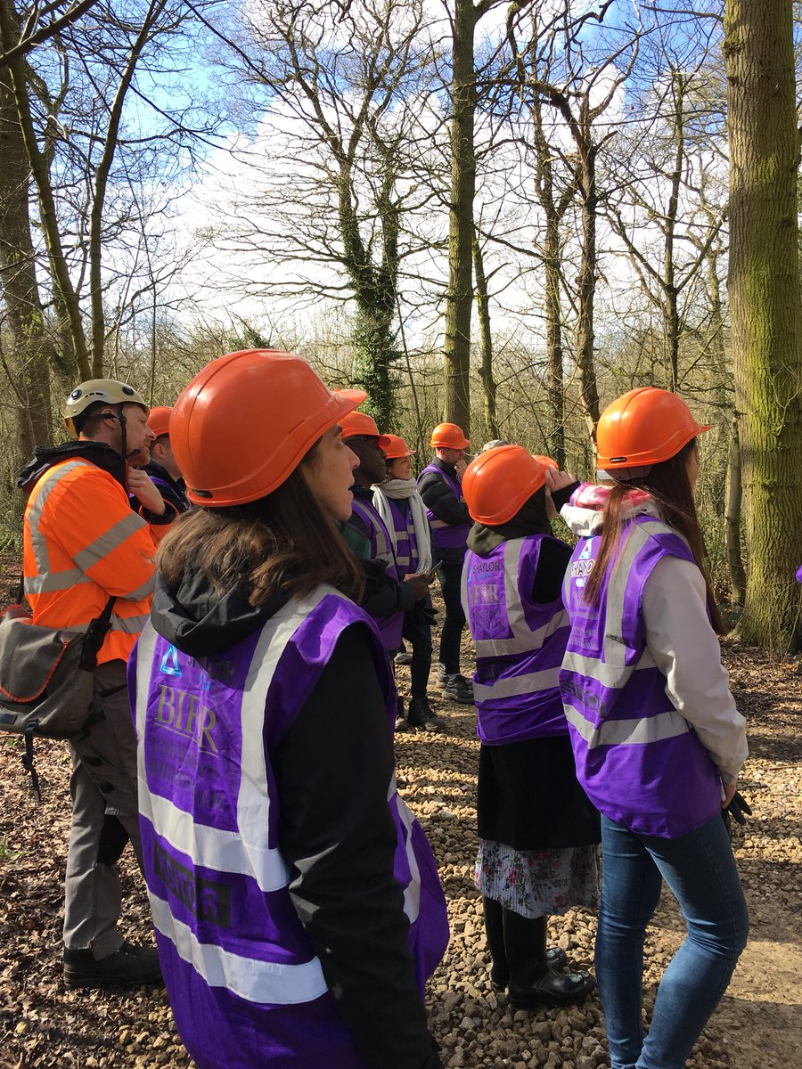 SHE/EH students visit at BIFOR today- focusing on H&amp;S aspects of the site #skills #healthandsafety #arboriculture thanks @BIFoRUoB !
