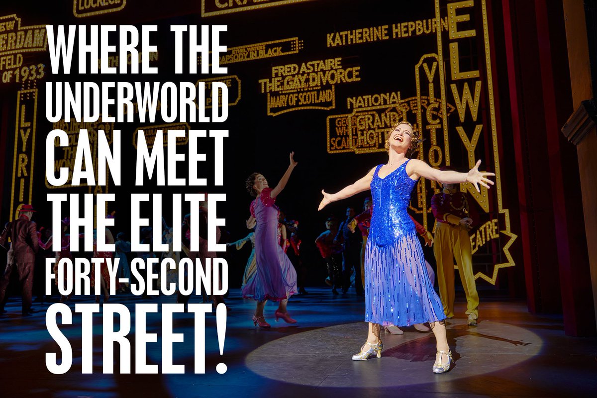 42ndStreetLDN's tweet photo. 🎶 They're side by side, they're glorified 🎶 https://t.co/96Xr88WT8p