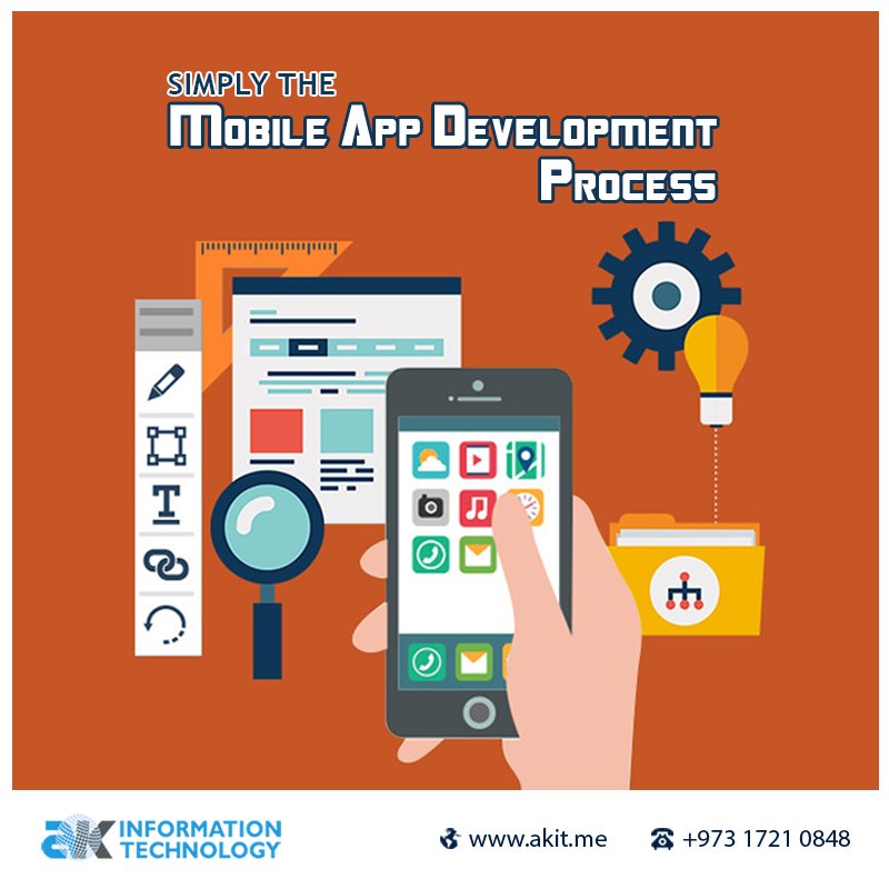 AKITBahrain's tweet photo. Developing an awesome #MobileApplication 📱 is not an easy task, developers and #business owners struggle to understand the numerous aspects of #MobileAppDevelopment . 
Want to know the #MobileAppDevelopment Process ? 👇
https://t.co/v8iPTOa2q8 https://t.co/FUVouWpyDF