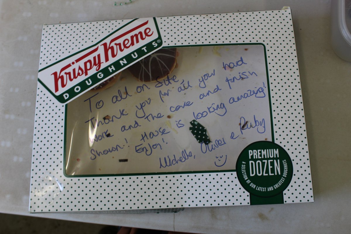 Thank you to our clients for recognising our team and subcontractors hard work on site and is always appreciated when it's in the form of Krispy Kreme's!  Safe to say they were all enjoyed!