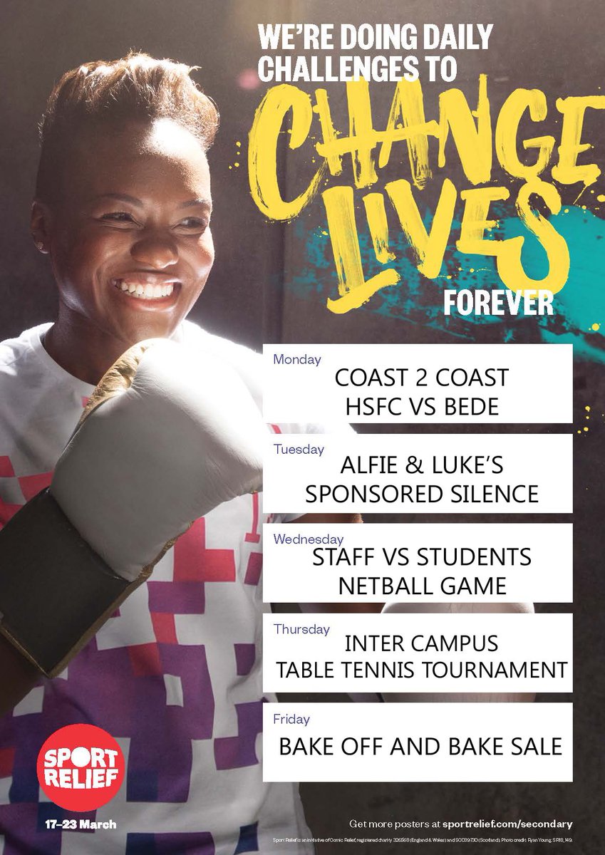 LecturerIH's tweet photo. Take a look at our @sportrelief activities here at @hpoolsfc! Some cross campus activities with @sunderlandcol and @sc_youthsupport! @HSFC_SPORT Management Team leading the C2C! Staff getting involved and the @HSFCStudents helping with the Bake Off! #SportRelief2018 https://t.co/LJizDITftx
