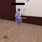 一体何をしてるの？VRチャットを覗いたらサスケが延々と数式を書いていた件!