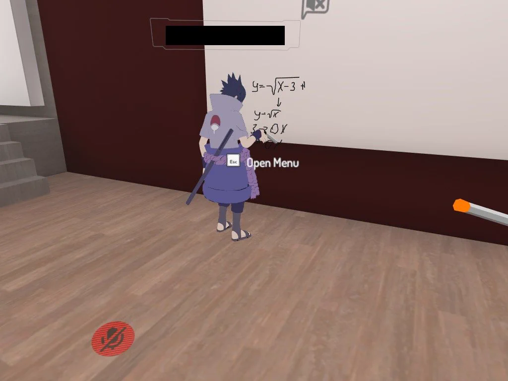 一体何をしてるの？VRチャットを覗いたらサスケが延々と数式を書いていた件ｗｗｗ