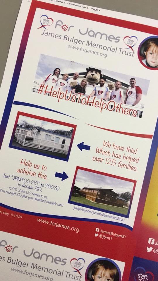 BNI_Eventus's tweet photo. Gardner Mawdsley Print proud to be associated and printing the James bulger memorial trust brochure https://t.co/vYyi60iujM