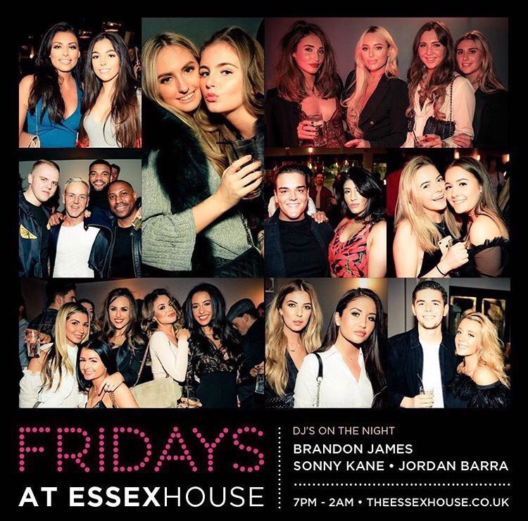 SamAtkins10's tweet photo. Tonight @EssexHouse152 

Doors open from 7pm till 2am ⚡️

@brandonjamesuk 
@sonnykane1998 
@Jordanbarra3 

See you all tonight 🍻 https://t.co/yzm0MJn6oo