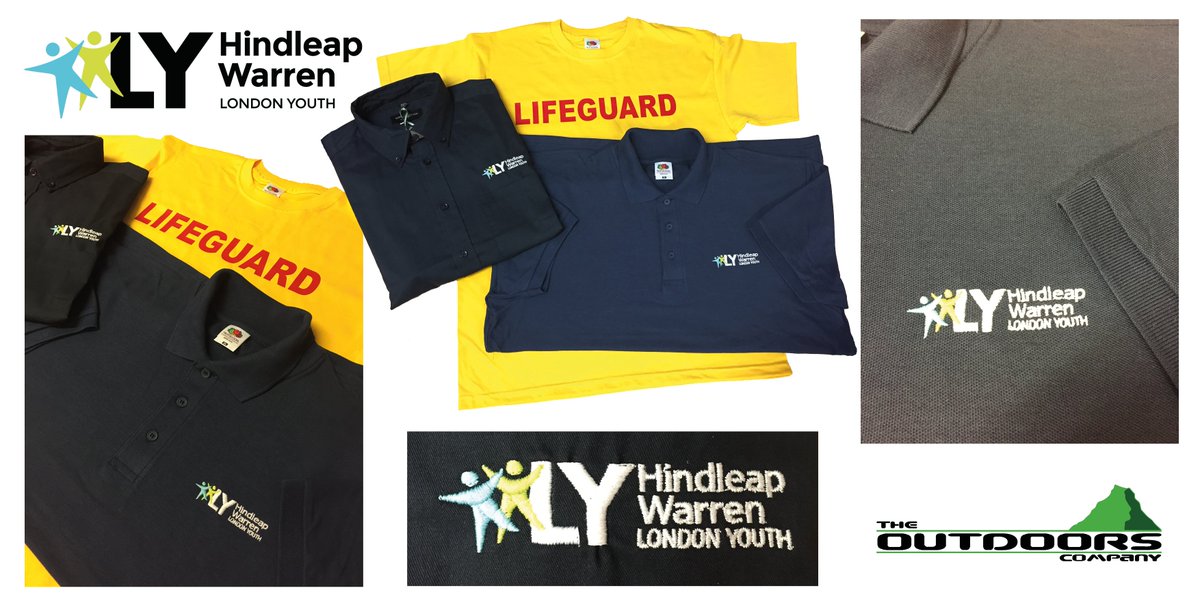 Delighted with the personalisation of these polos, tees &amp; shirts we were asked to supply for the London Youth team over at <a href="/HindleapWarren/">Hindleap Warren</a> They offer a wide range of #outdoor #adventure activities &amp; #teambuilding challenges to support young people to become the best they can be!