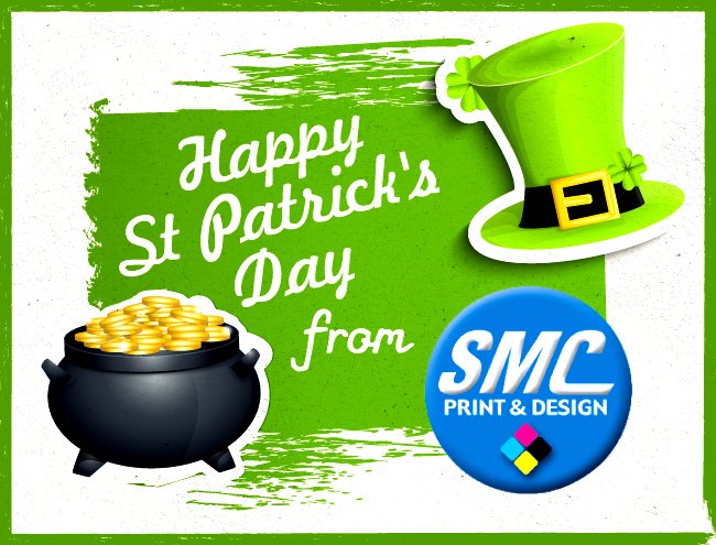 SMCPrintDesign's tweet image. Wishing all of our friends and followers a fantastic Paddy's Day weekend. Let the drink flow safely but steadily!
#StPatricksDay #HappyWeekend