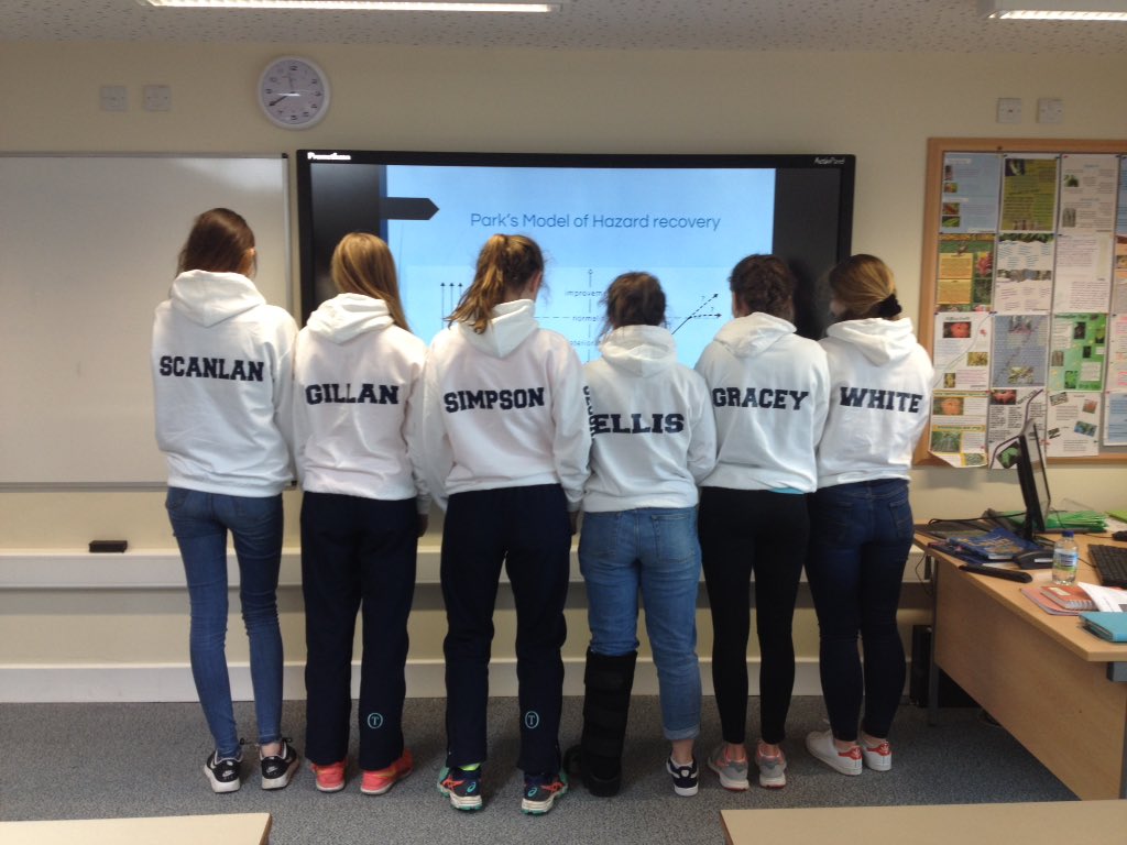 New Geography hoodies for our trip to Birmingham this weekend. Great work Katie!!