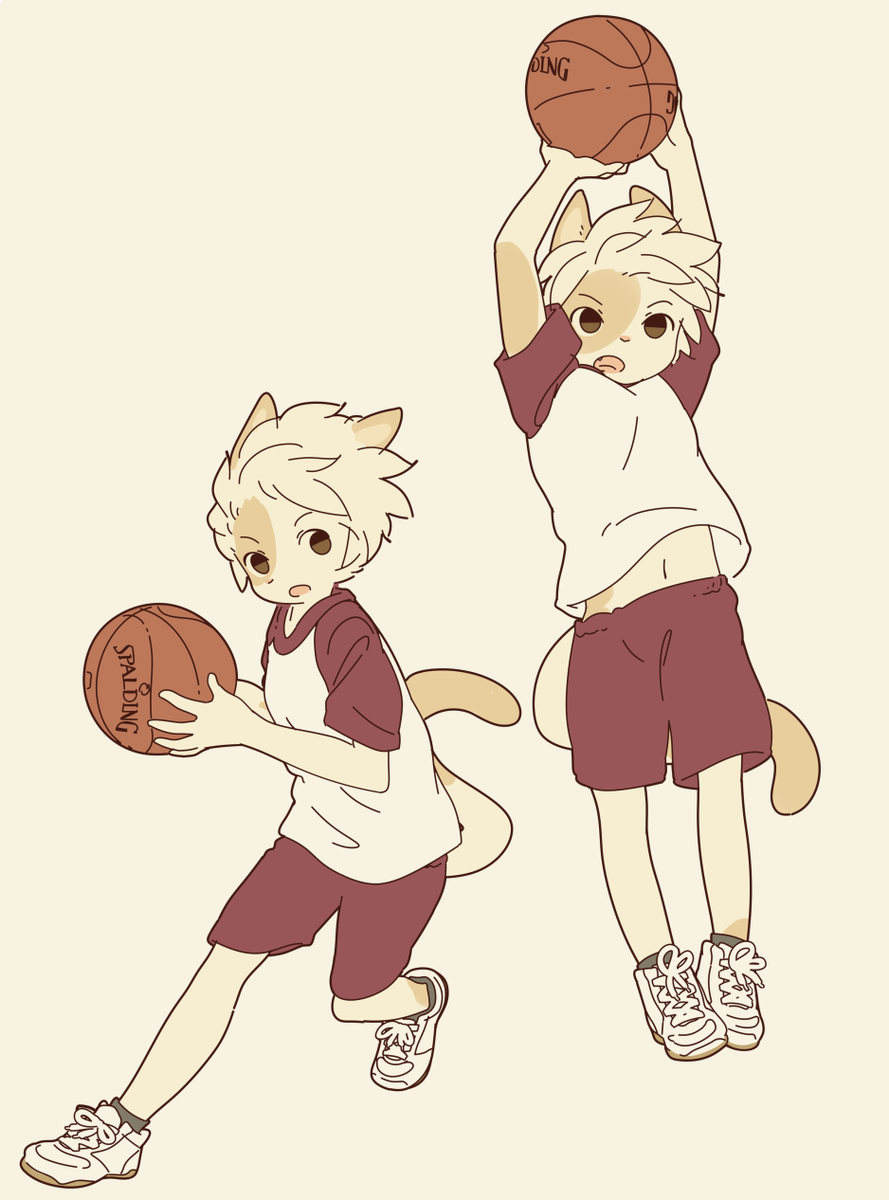 スポーツ大好きなネコの女の子です 