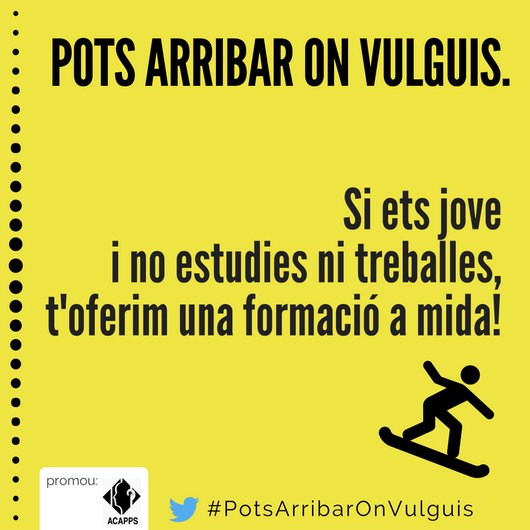 federacioacapps's tweet photo. #PotsArribarOnVulguis Si no estudies ni treballes, tens entres 16 i 30 anys i tens discapacitat auditiva t'oferim una FORMACIÓ: a mida, personalitzada, completa i gratuïta!https://t.co/DghJT0lQve https://t.co/miI07TtCV4