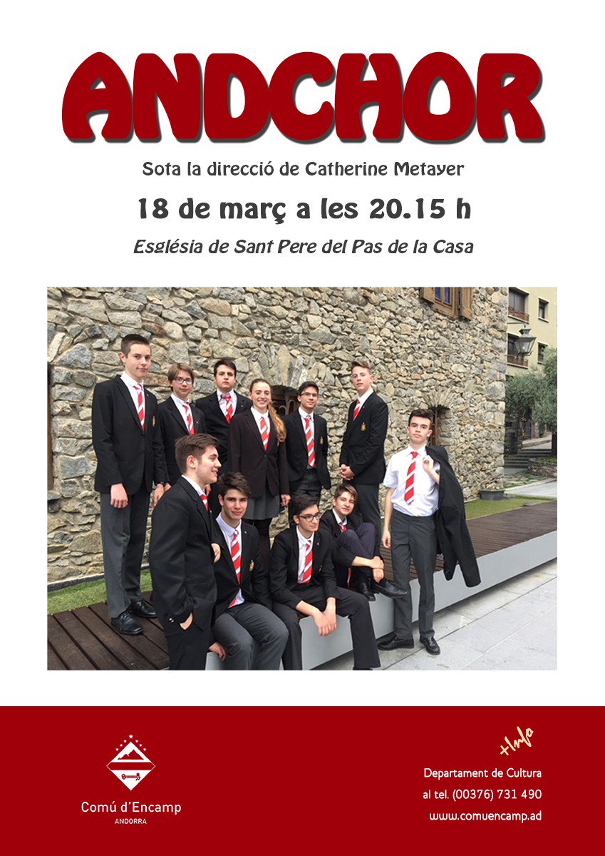 AgendaAD's tweet photo. Aquí tens el cartell de concerts per als pròxims dos dies: https://t.co/Xzo8hq7GJI @lafadaignorant @VibrandMusic @ShuffleExpress @LlibreriaLaPuca #ANDCHOR #concerts #músicaenviu #música #agenda #andorra #capdesetmana https://t.co/inQ3LGvdVp