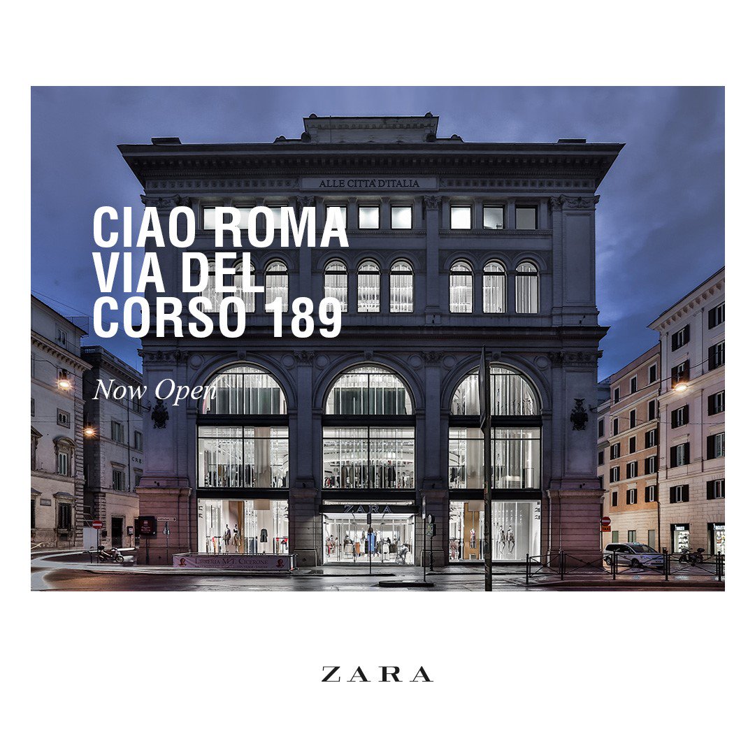 zara via del corso