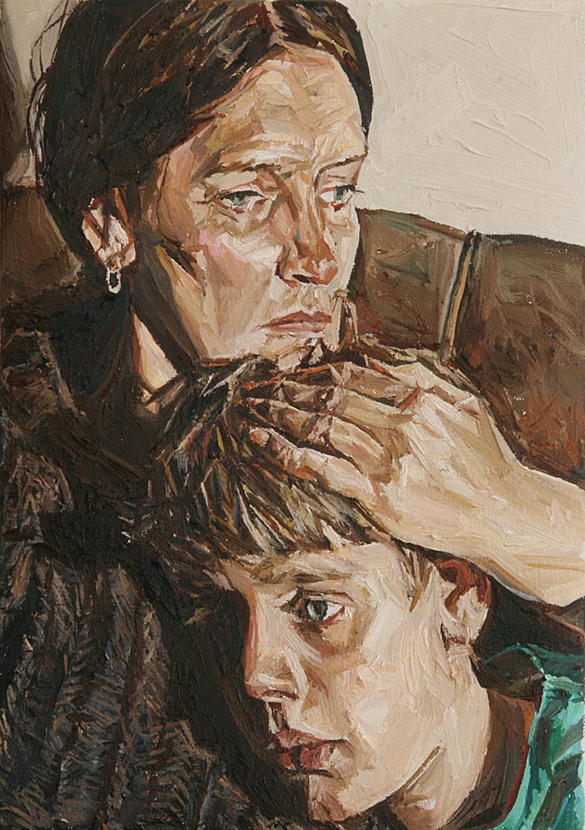 W&amp;E (2018) oil on linen 30x25cm. An homage to #ilyarepin 's #ivantheterrible #oilpainting #contemporaryart #portraitpaintings
