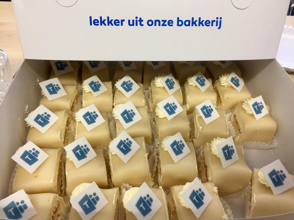 Een smaakvolle start bij de tweede kick-off Microsoft Teams   #peTEAM-VOERtjes #bakkerijopleiding #rocvantwente #verbinden