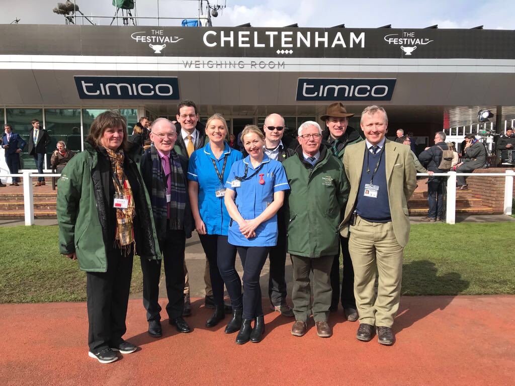 AdrianAmcgold's tweet photo. Massive Thank You to the Medical and Nursing team at Cheltenham for their wonderful care of our riders. https://t.co/GbZrplZKk8