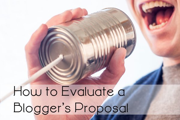 How to Evaluate a Blogger's Proposal
bit.ly/22yg6ng
#ihsnet