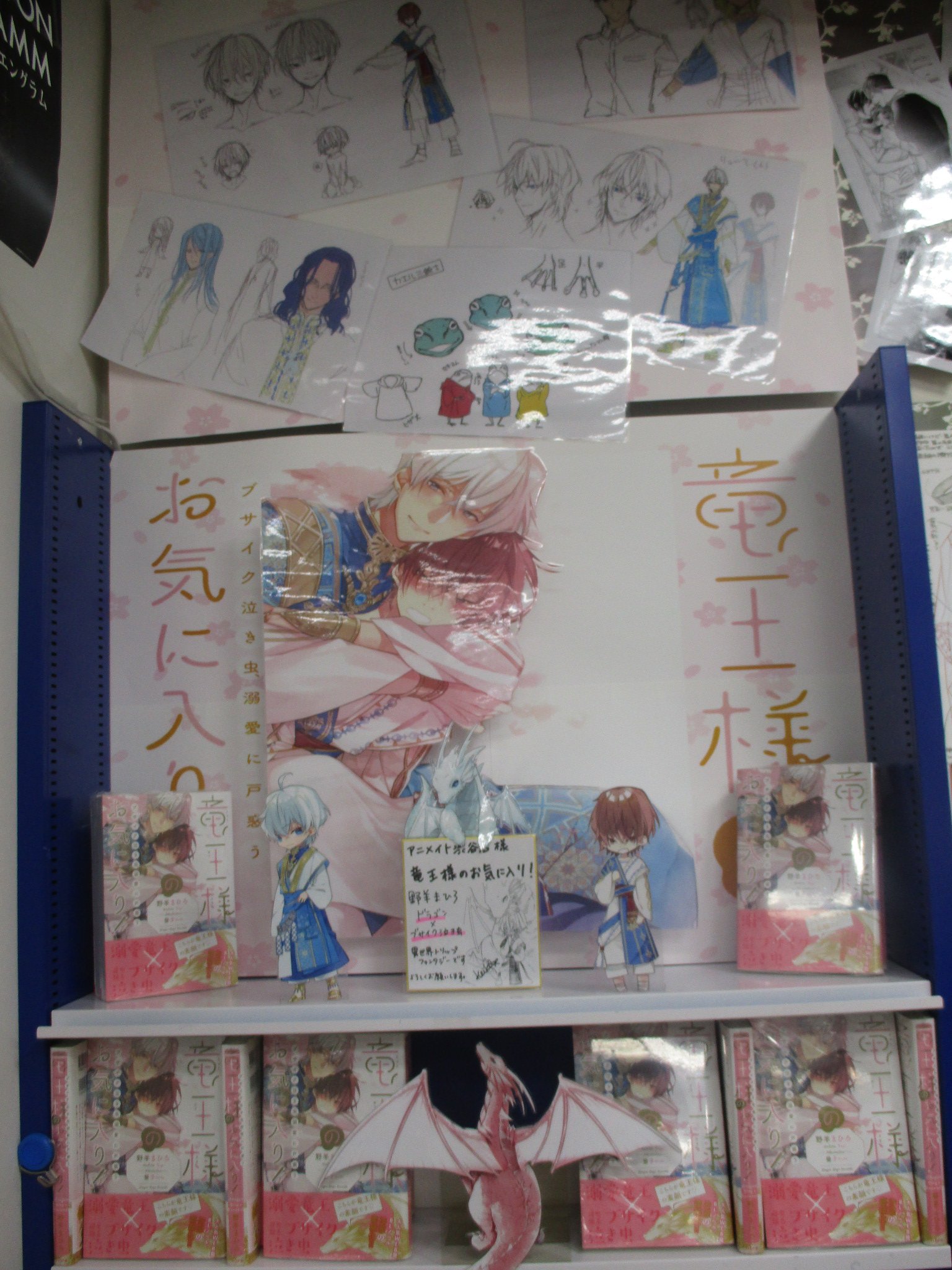 ট ইট র アニメイト渋谷 書籍新刊情報 野羊まひろ先生 竜王様のお気に入り ブサイク泣き虫 溺愛に戸惑う が発売シブ あだ名はヘビ男とかトカゲ男 爬虫類顔のブサイクな陸は 家族に冷遇され 友達もできない日々を送っていた 弟と一緒に召喚された異