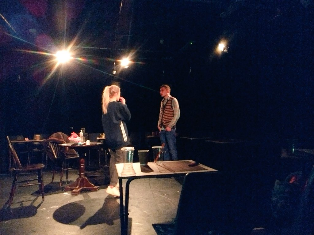 NNTFringe's tweet photo. After yesterday's excellent technical rehearsal, we’re ready for our first dress run this evening! https://t.co/JbdVrHhMwP