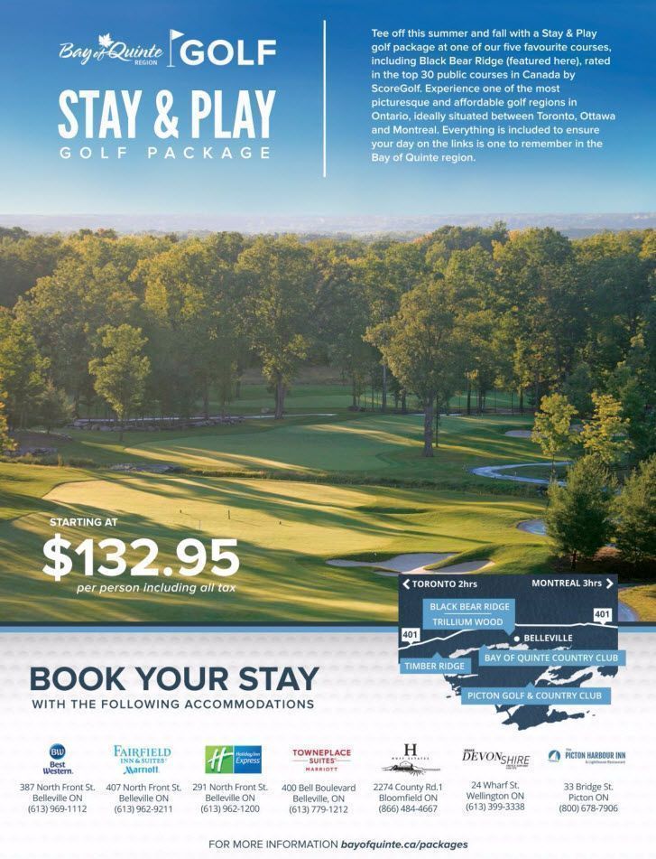 Quinte_Golf's tweet photo. Book your @Quinte_Golf including Black Bear Ridge Golf Course Trillium Wood Golf Club https://t.co/QArOrXy3OE  #bayofquinte #quintegolf #golf #ontario #OntarioGolf https://t.co/yWBa6ji6BU