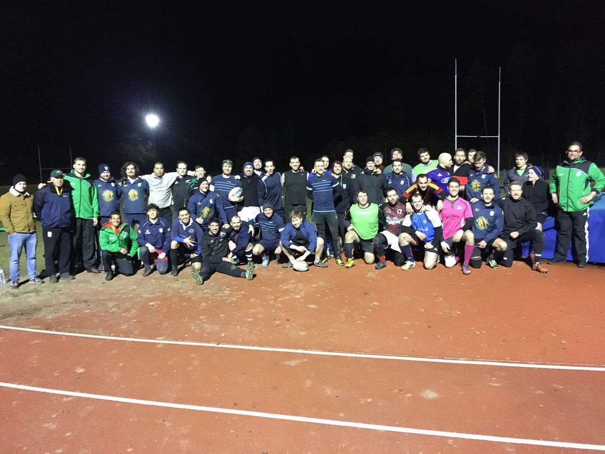 Gestern beim Stuttgarter RC und heute geht es weiter nach München, Hannover und Neckarsulm! #wildrugby