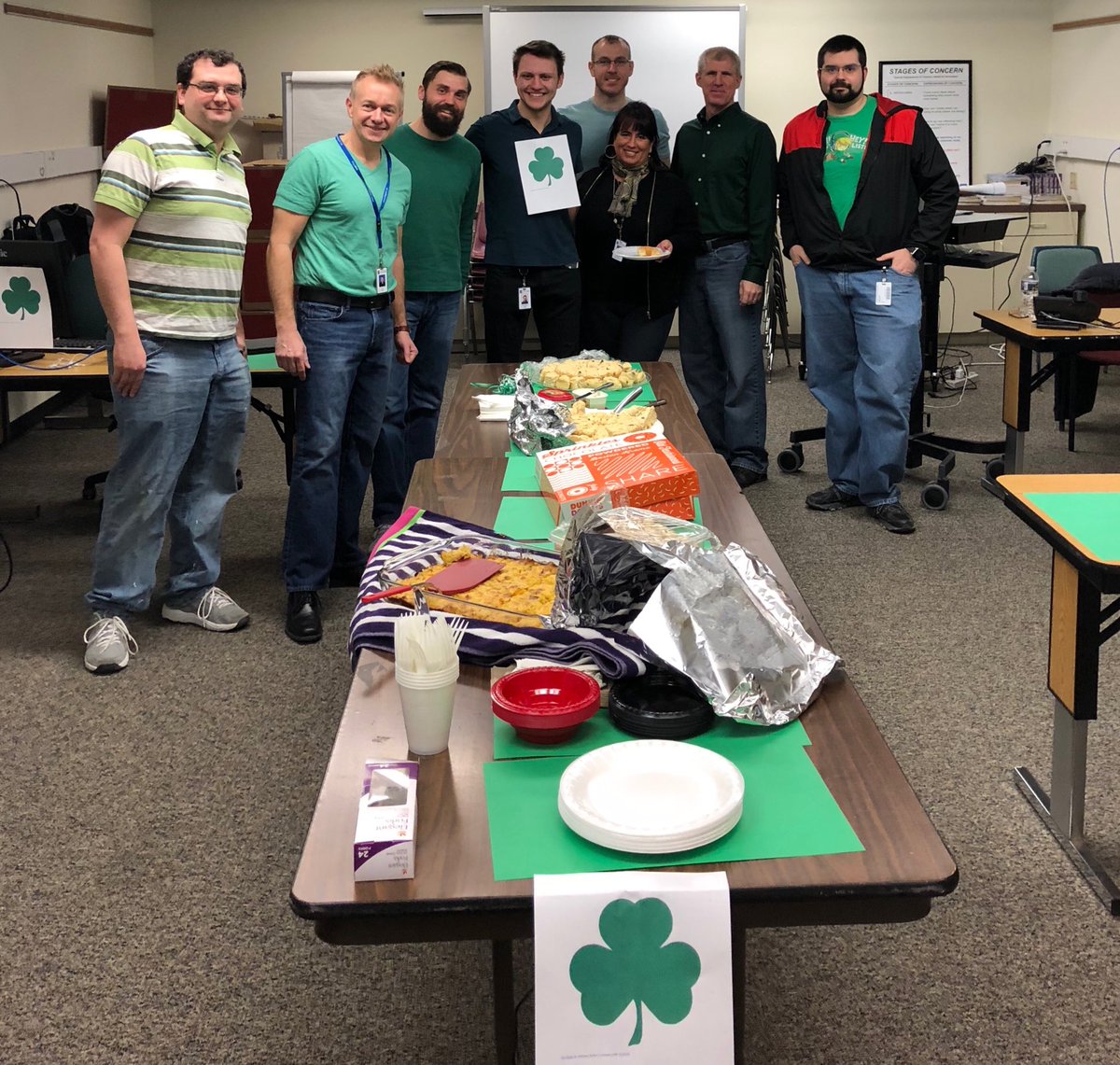 cbjjaffe's tweet image. Happy St. Patrick’s Day from our team!  #cbsdtech #cbinnovate