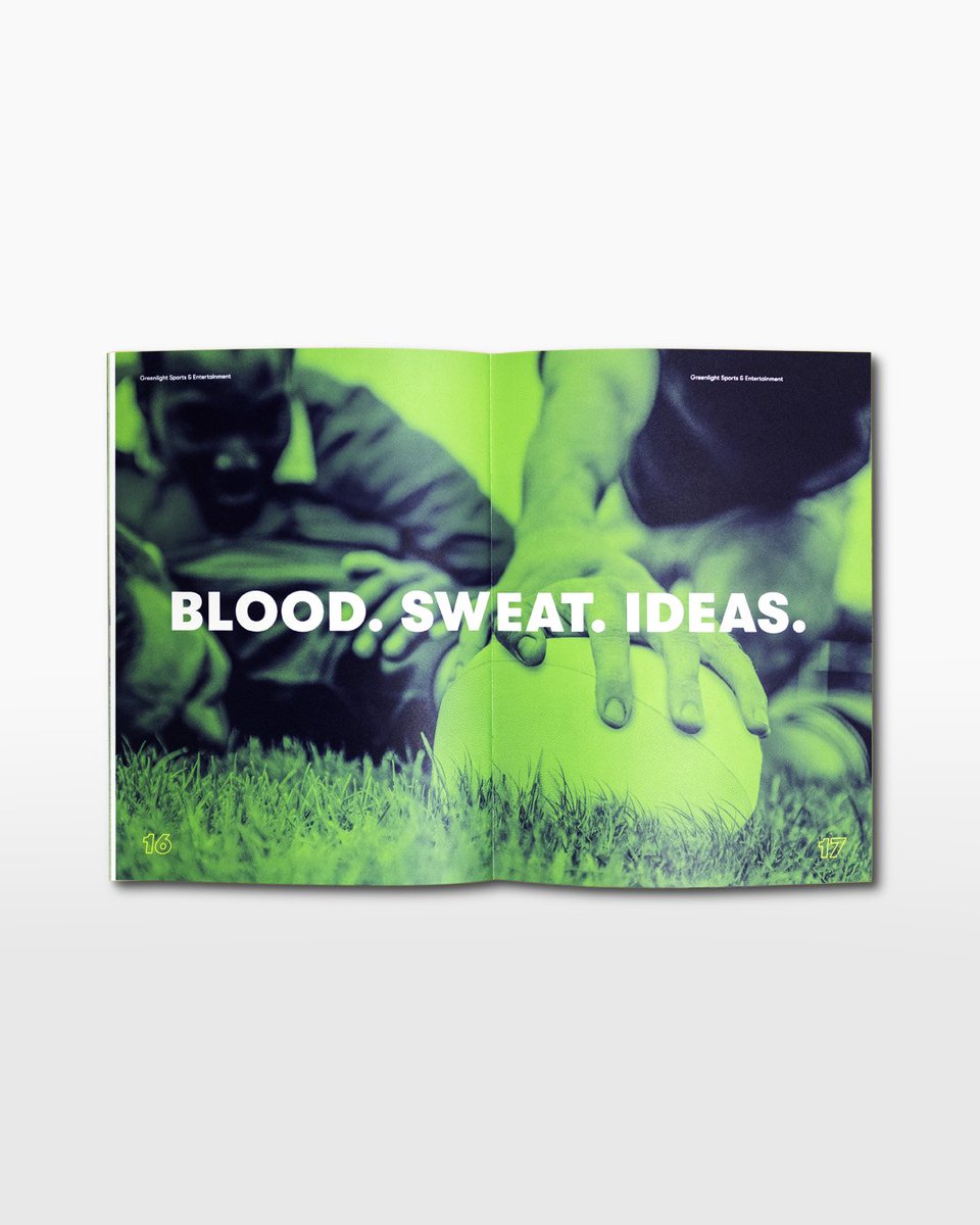 interstateteam's tweet photo. Greenlight Sports &amp; Entertainment' brochures are in. The creative sports agency connects businesses to the power and passion of sport. #interstateteam https://t.co/76CJQpFAQ1