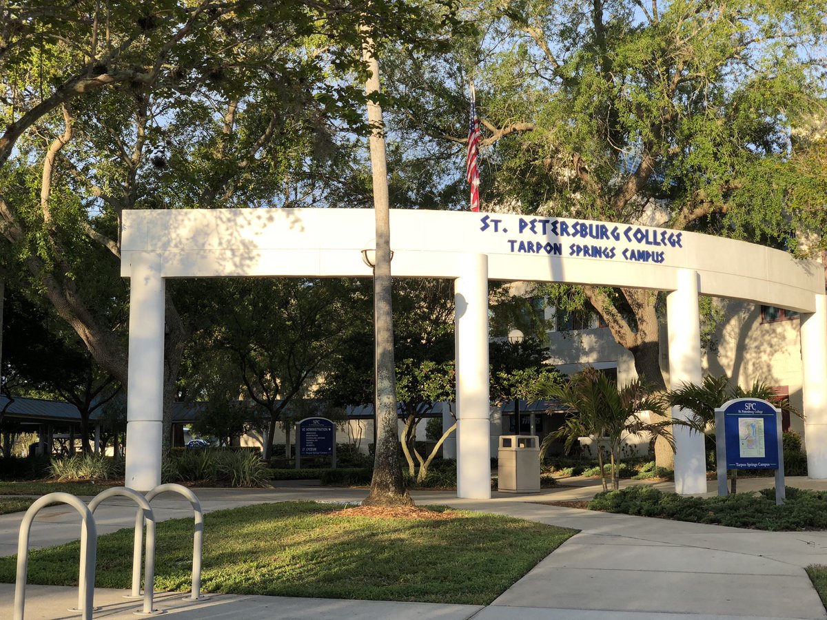 JacobWortock's tweet photo. It’s a beautiful morning at the #spcollege Tarpon Springs Campus. Looking forward to a productive day of collaboration with #LeadershipSPC https://t.co/OhSlBuovoW