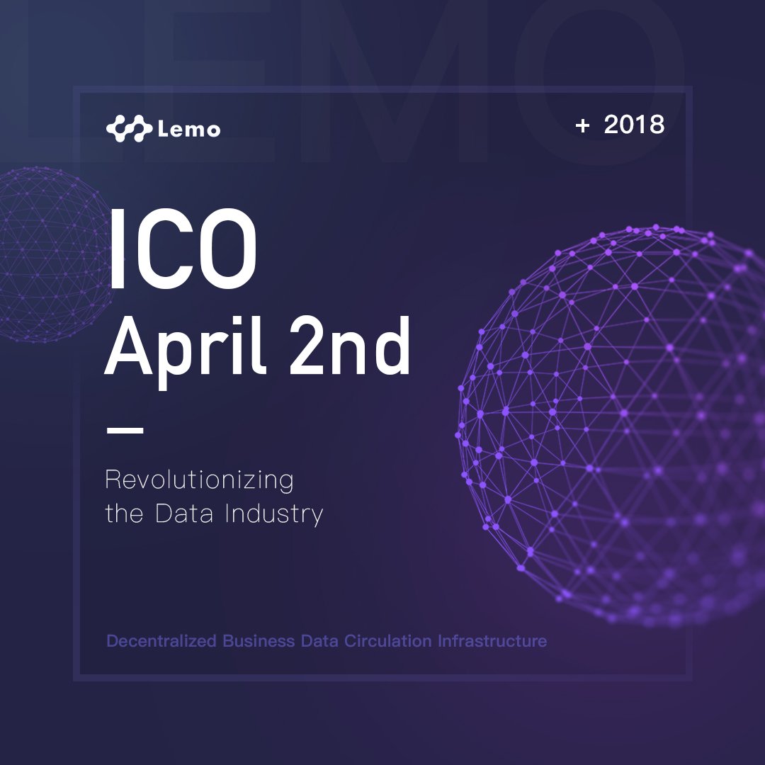 LemoChain's tweet image. Have you signed up for our LEMO Token ICO? 
Head over now to lemochain.com and complete the KYC application to be eligible for the Token Sale. Limited availability.
#ICO #lemo $LEMO #blockchain 
#data #cryptocurrency #tokensale