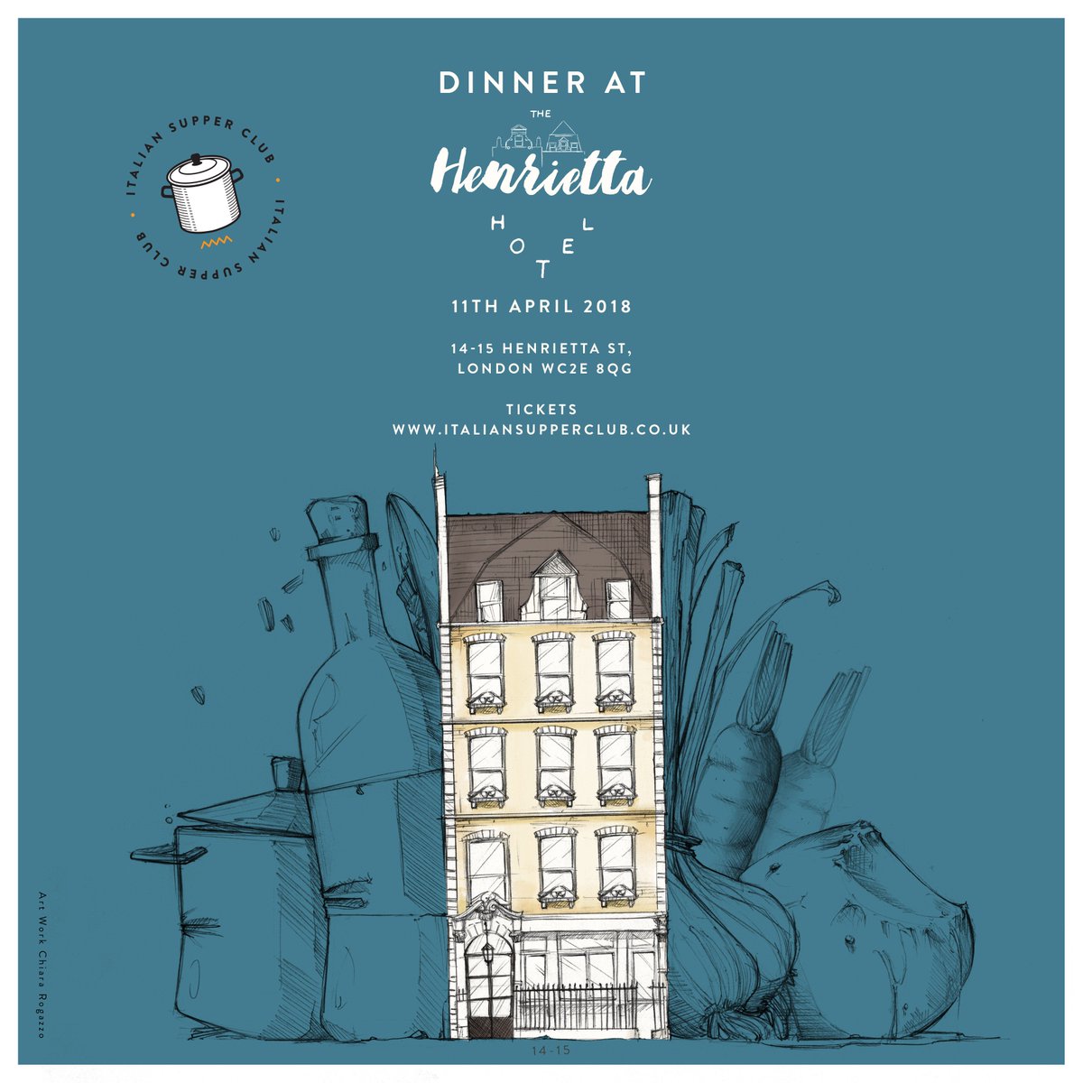 Exploring the West End, our next pop-up at the Henrietta Hotel on 11th April, book your tickets goo.gl/TaAnxr